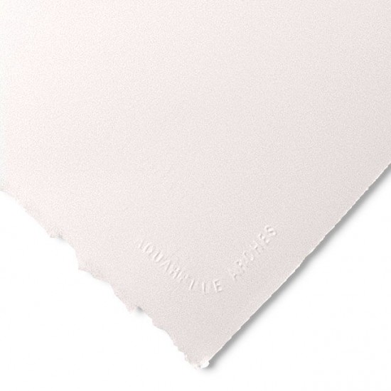 ARCHES AQUARELLE HOT PRESSED 12 SHEETS 300G 100% COTON